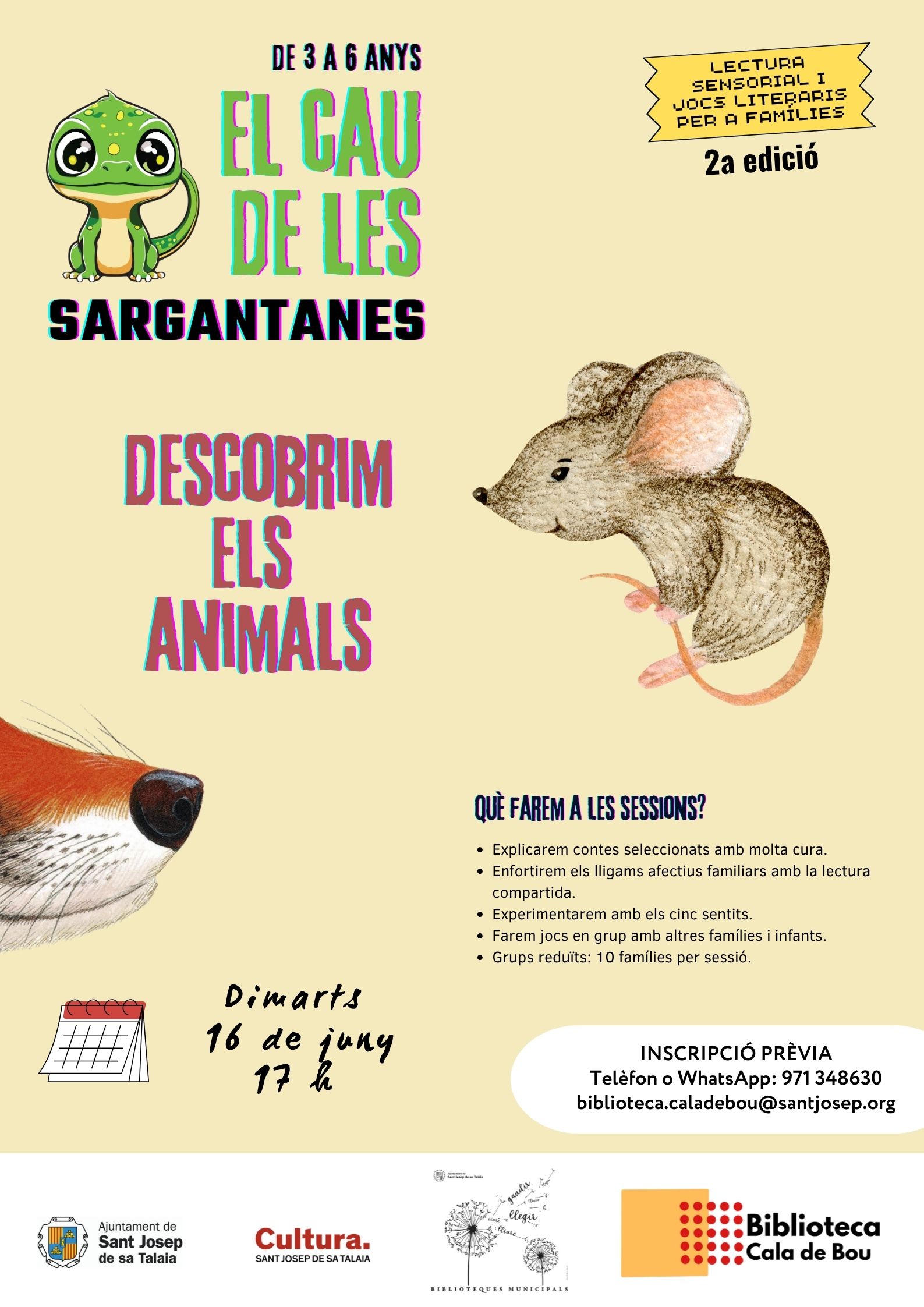 Cartell Cau de les Sargantanes_sentit olfacte